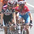 Frank und Andy Schleck Seite an Seite während der letzten Etappe der Tour de Luxembourg 2006